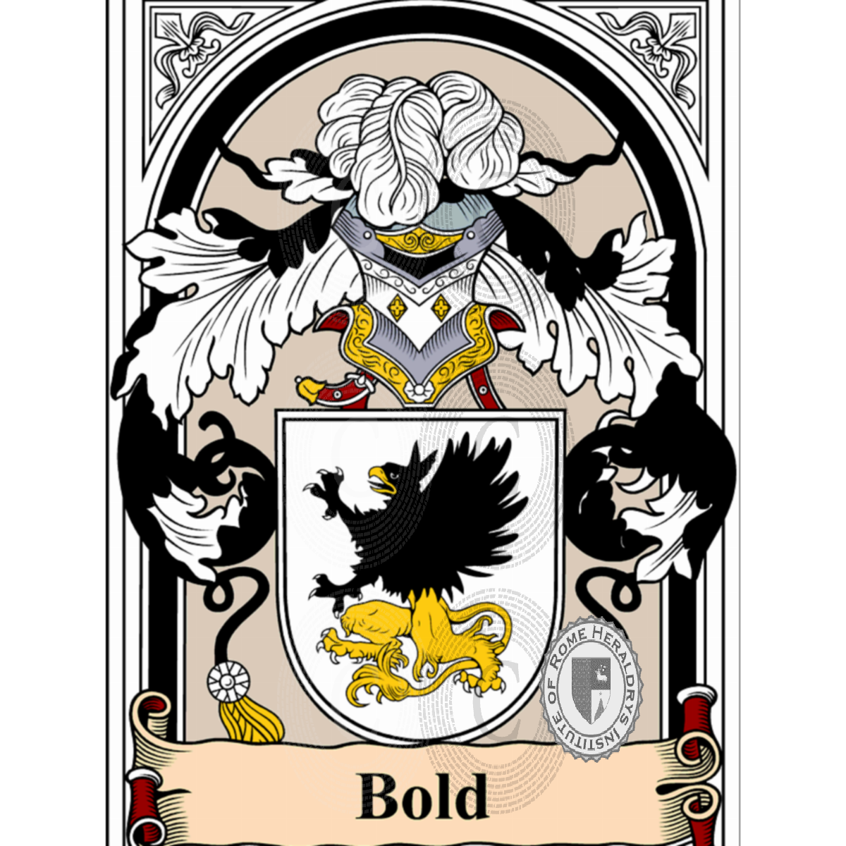 Coat of arms of familyBold