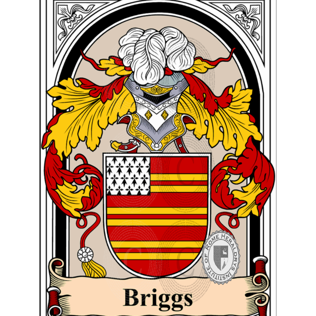 Escudo de la familiaBriggs