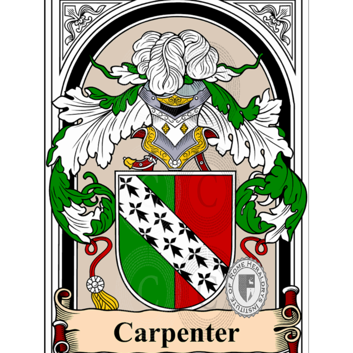 Coat of arms of familyCarpenter