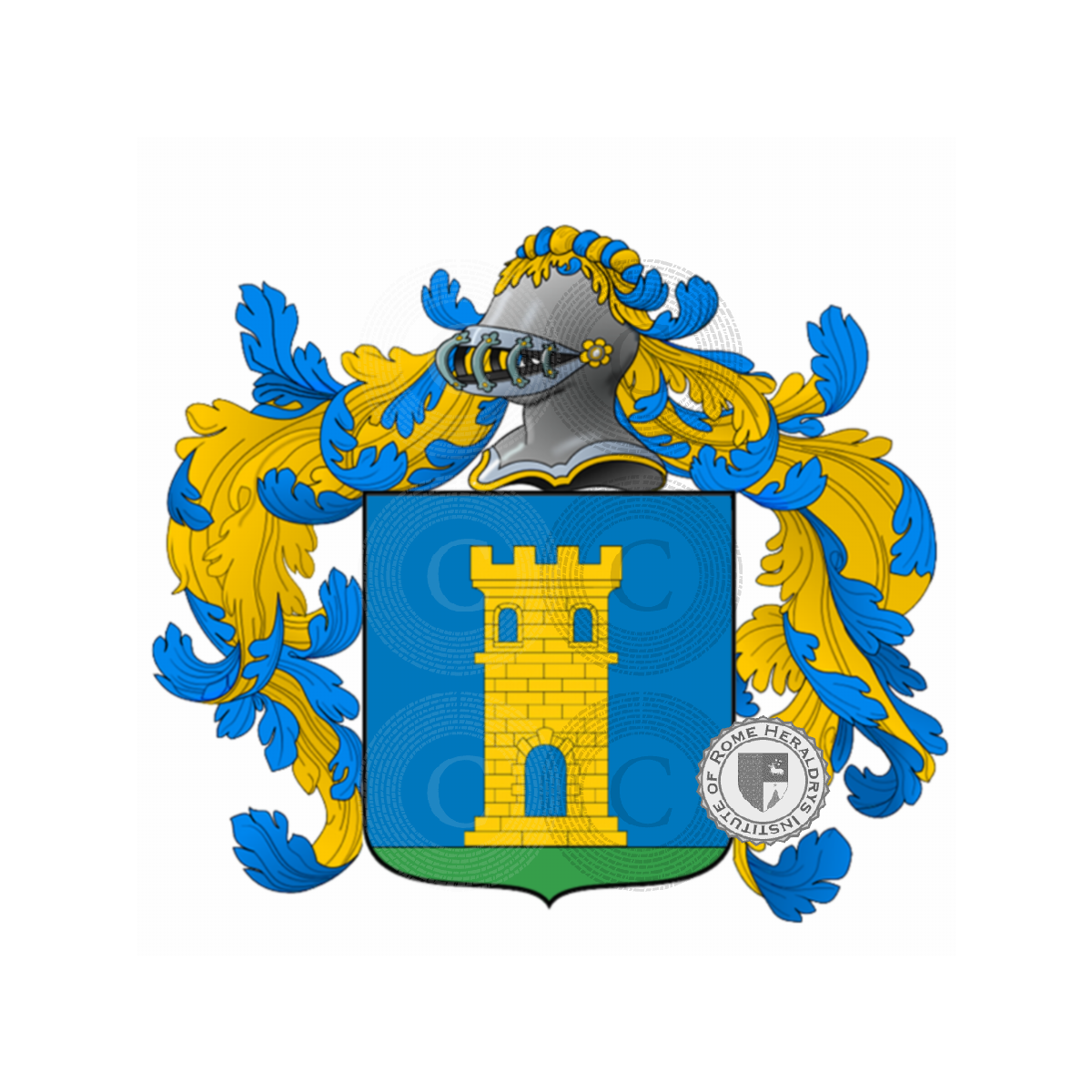 Coat of arms of familyFerraioli, Ferraiolo