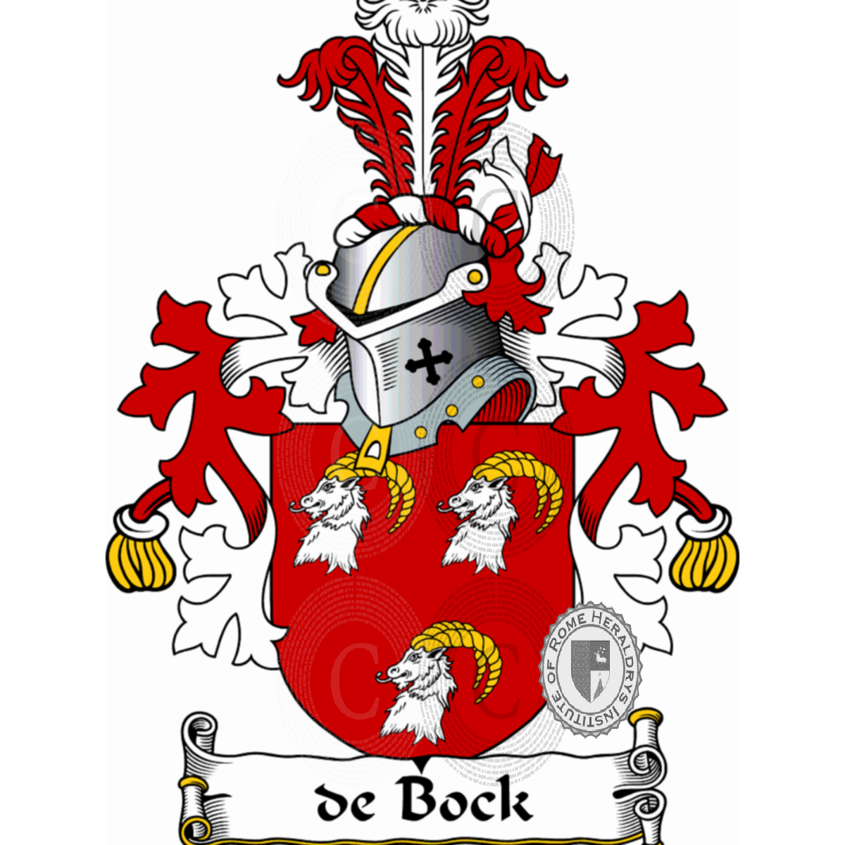 Wappen der Familiede Bock