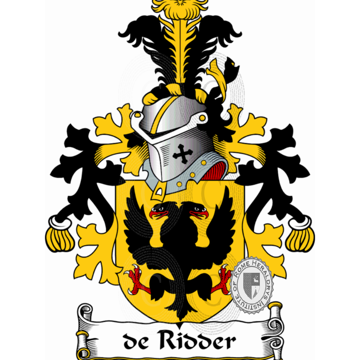 Wappen der Familiede Ridder