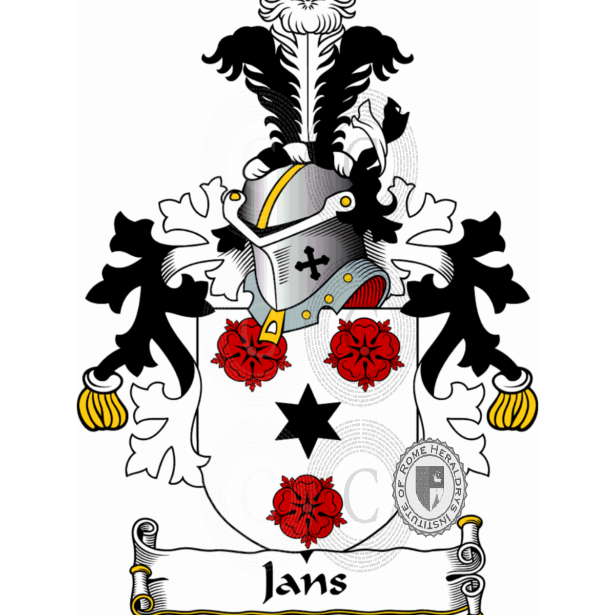 Escudo de la familiaJans