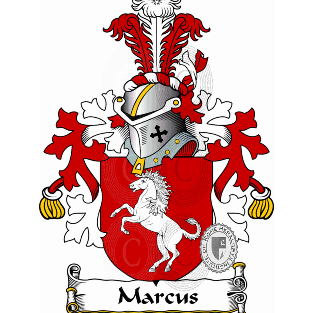 Coat of arms of familyMarcus