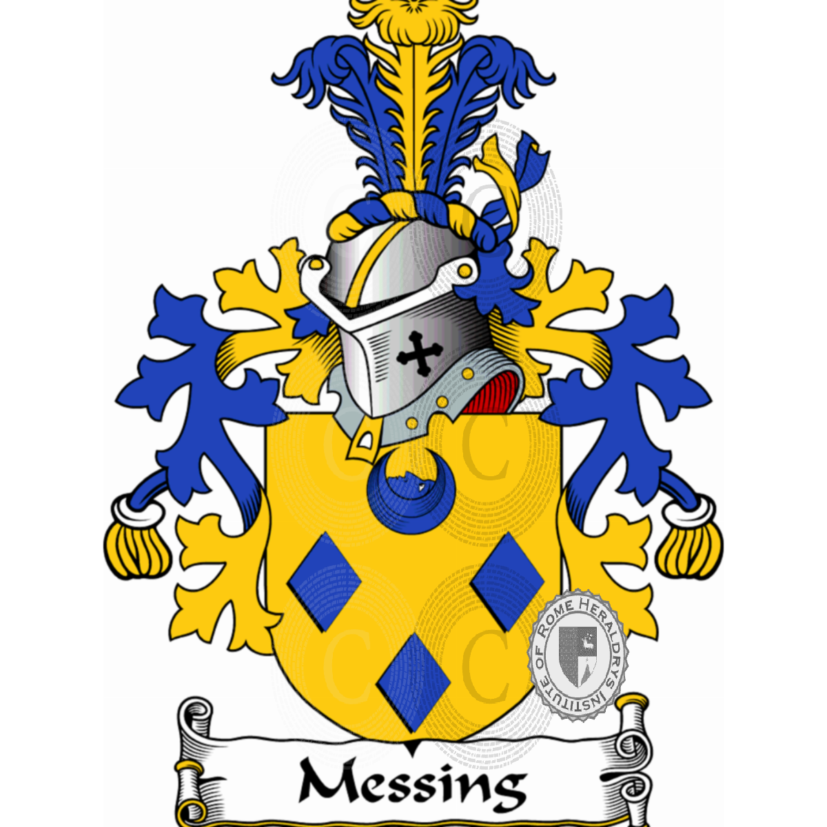 Coat of arms of familyMessing