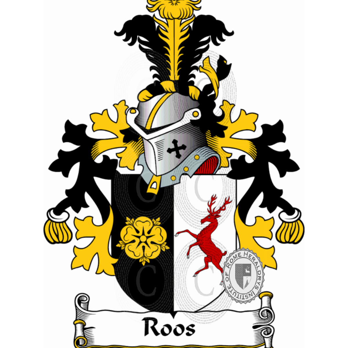 Coat of arms of familyRoos