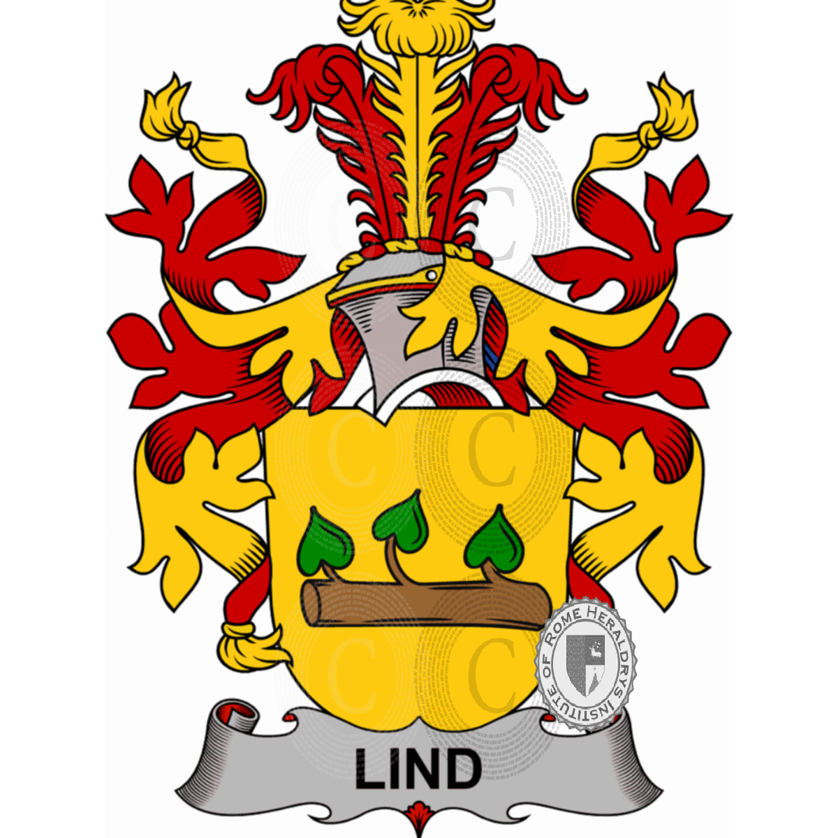 Coat of arms of familyLind