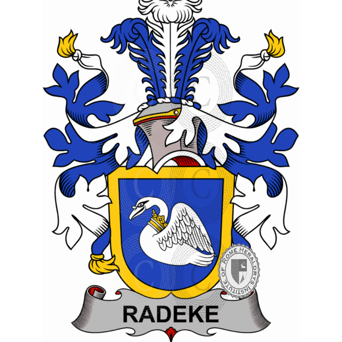 Coat of arms of familyRadeke