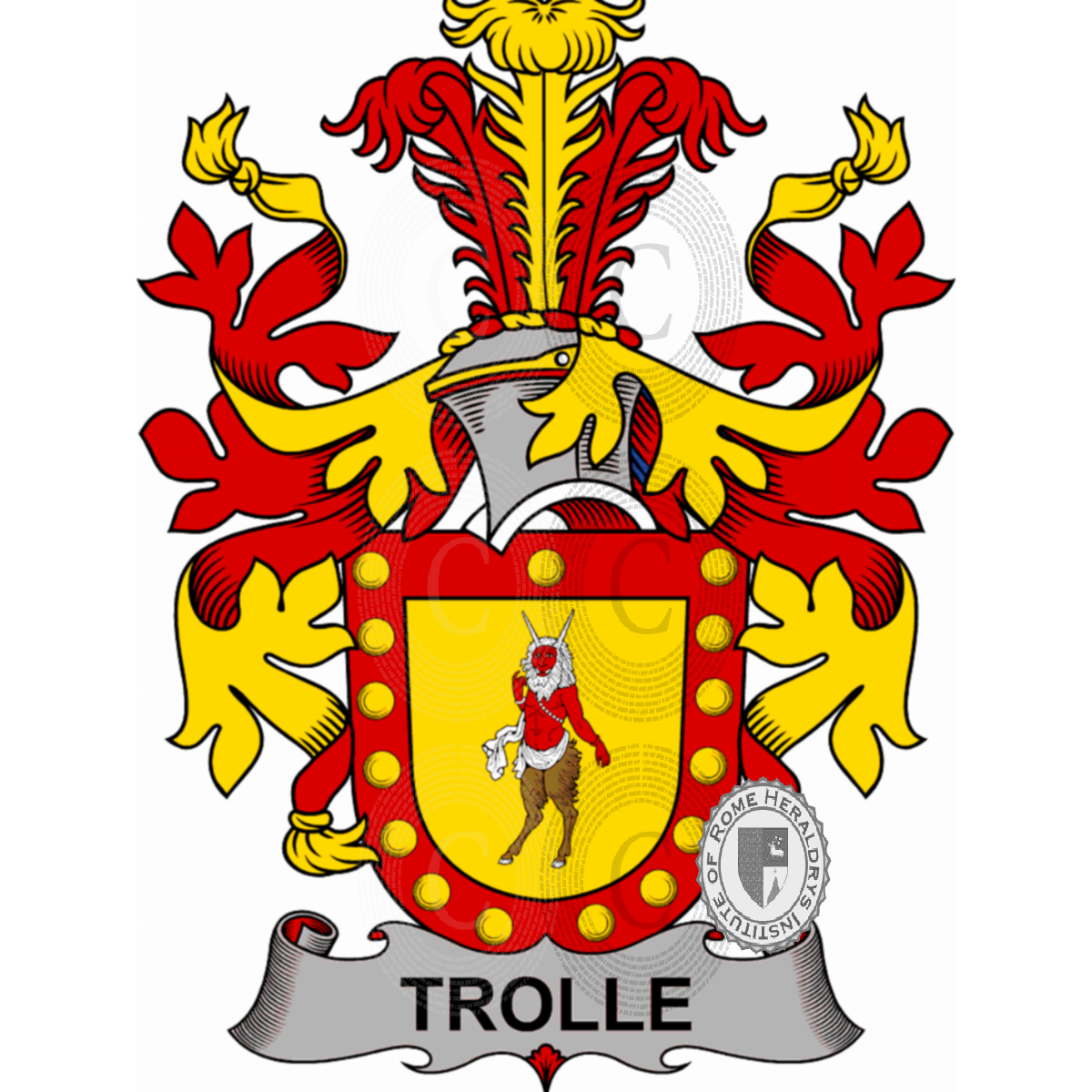 Coat of arms of familyTrolle