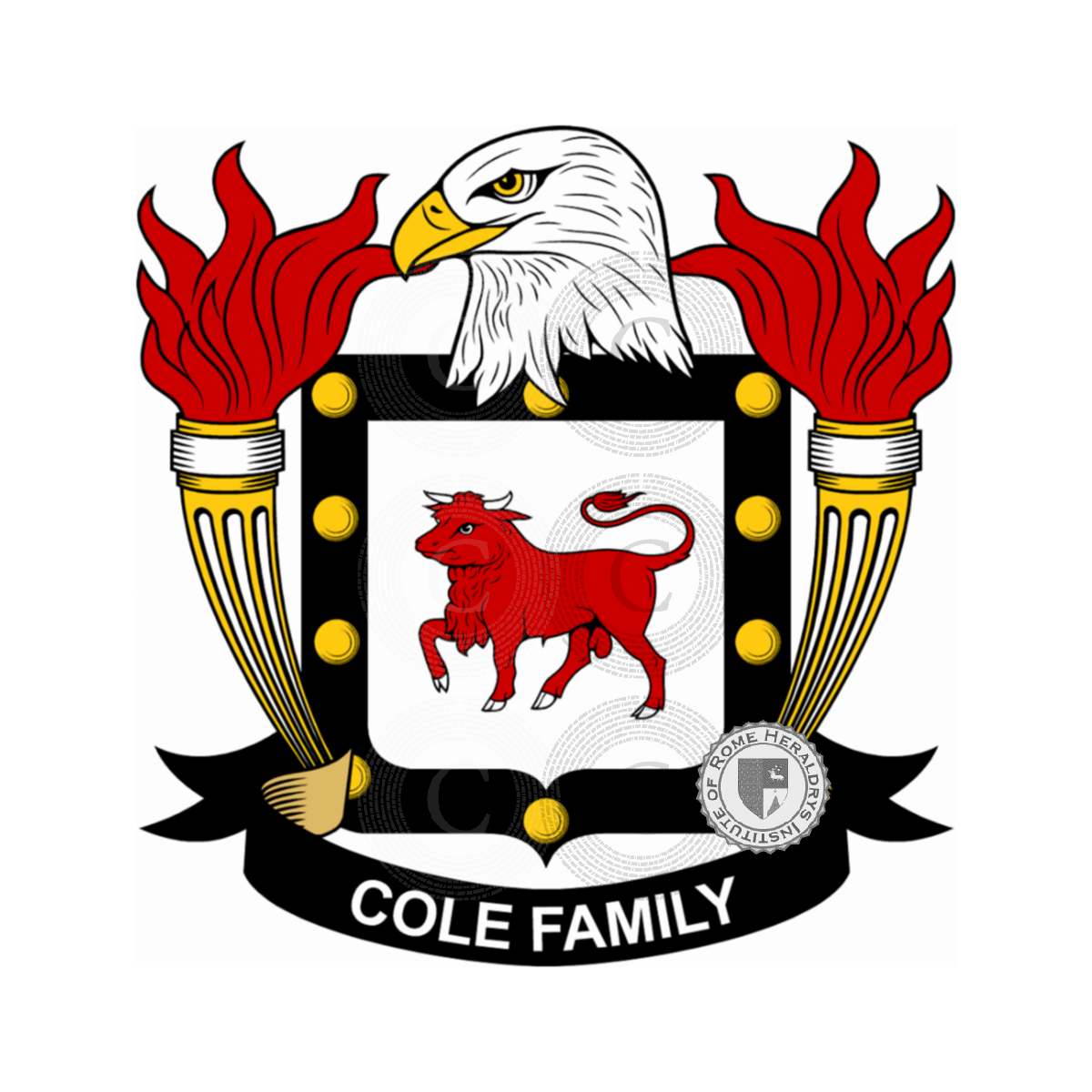 Coat of arms of familyCole