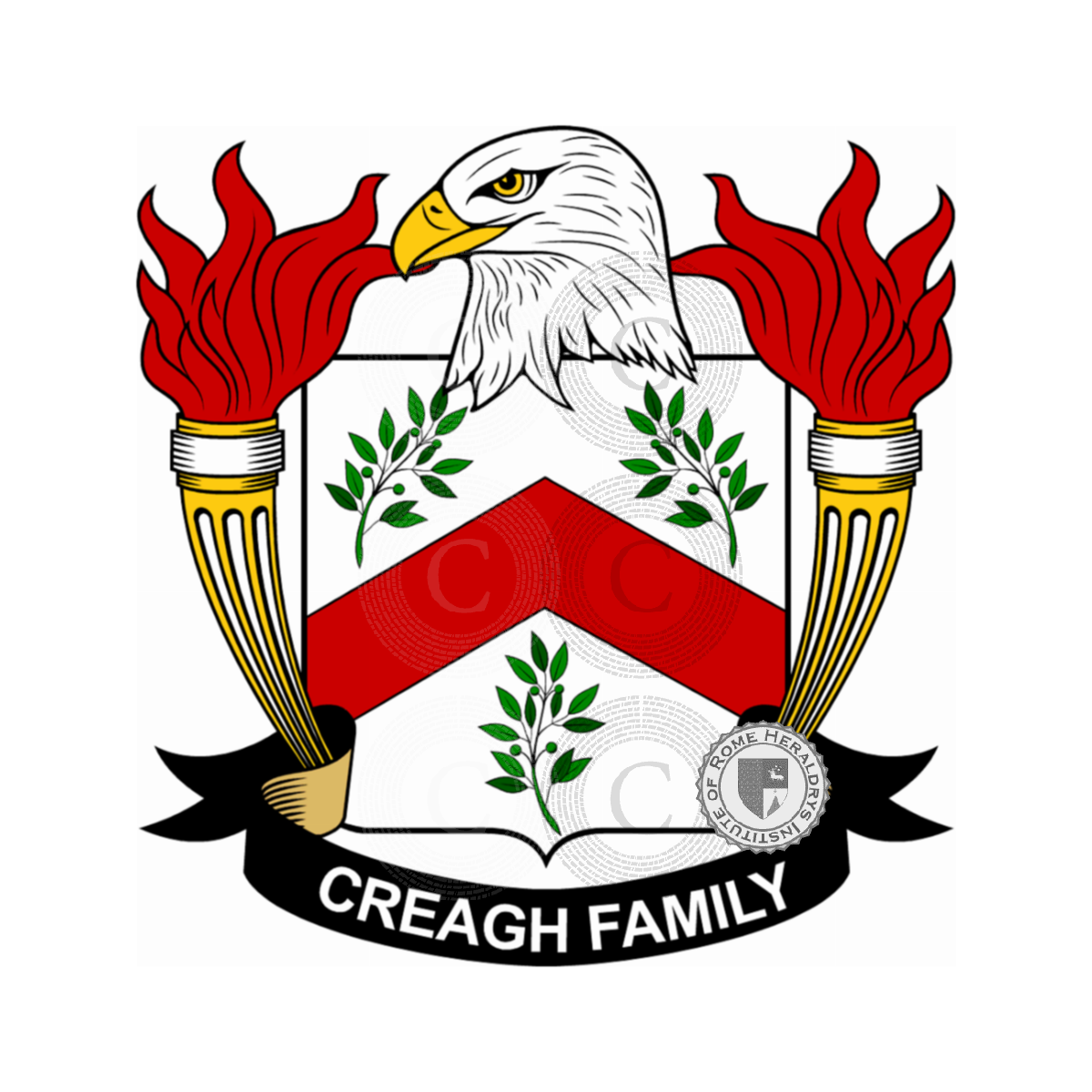 Escudo de la familiaCreagh