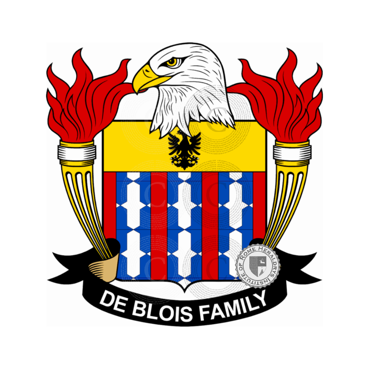 Wappen der FamilieDe Blois, Blois