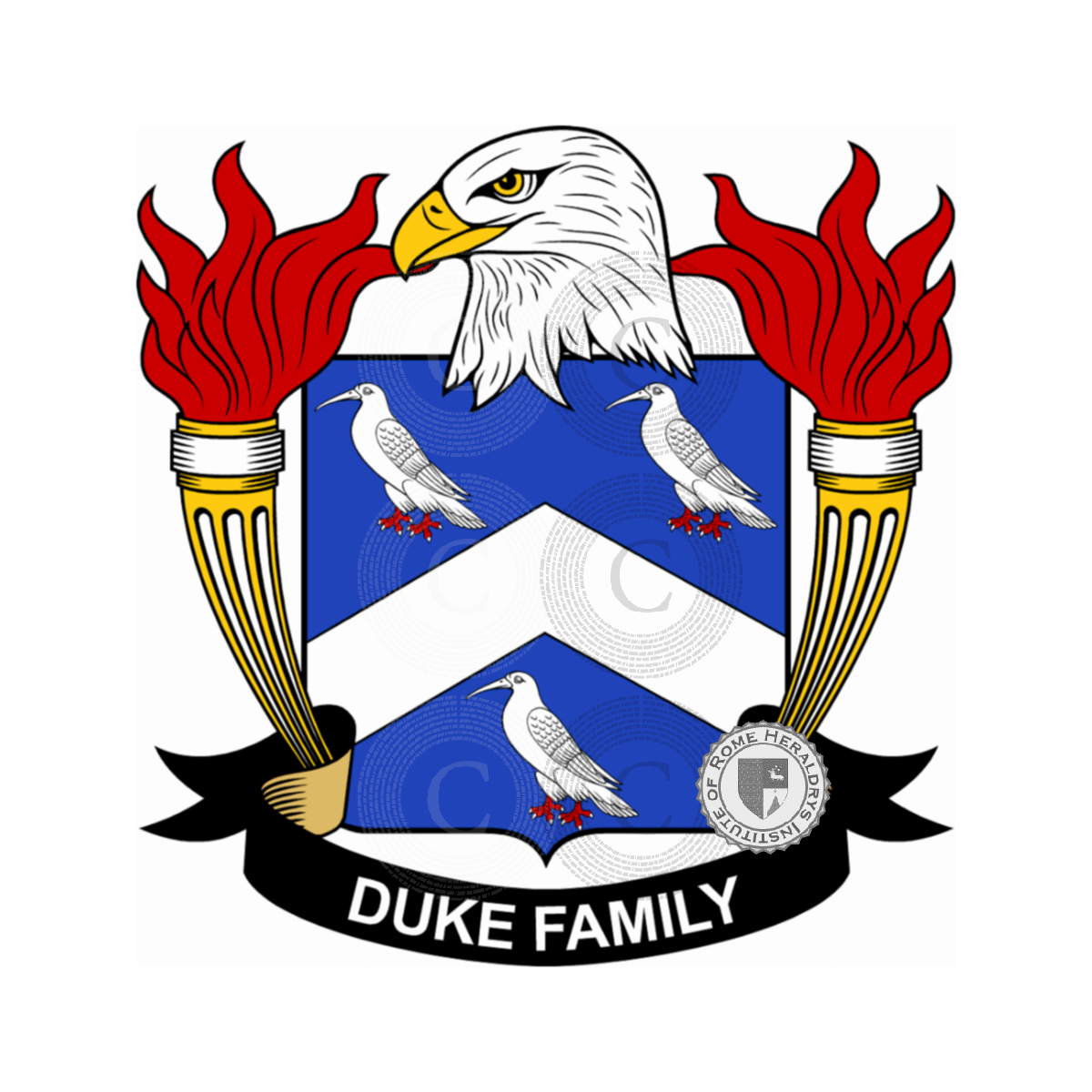 Escudo de la familiaDuke