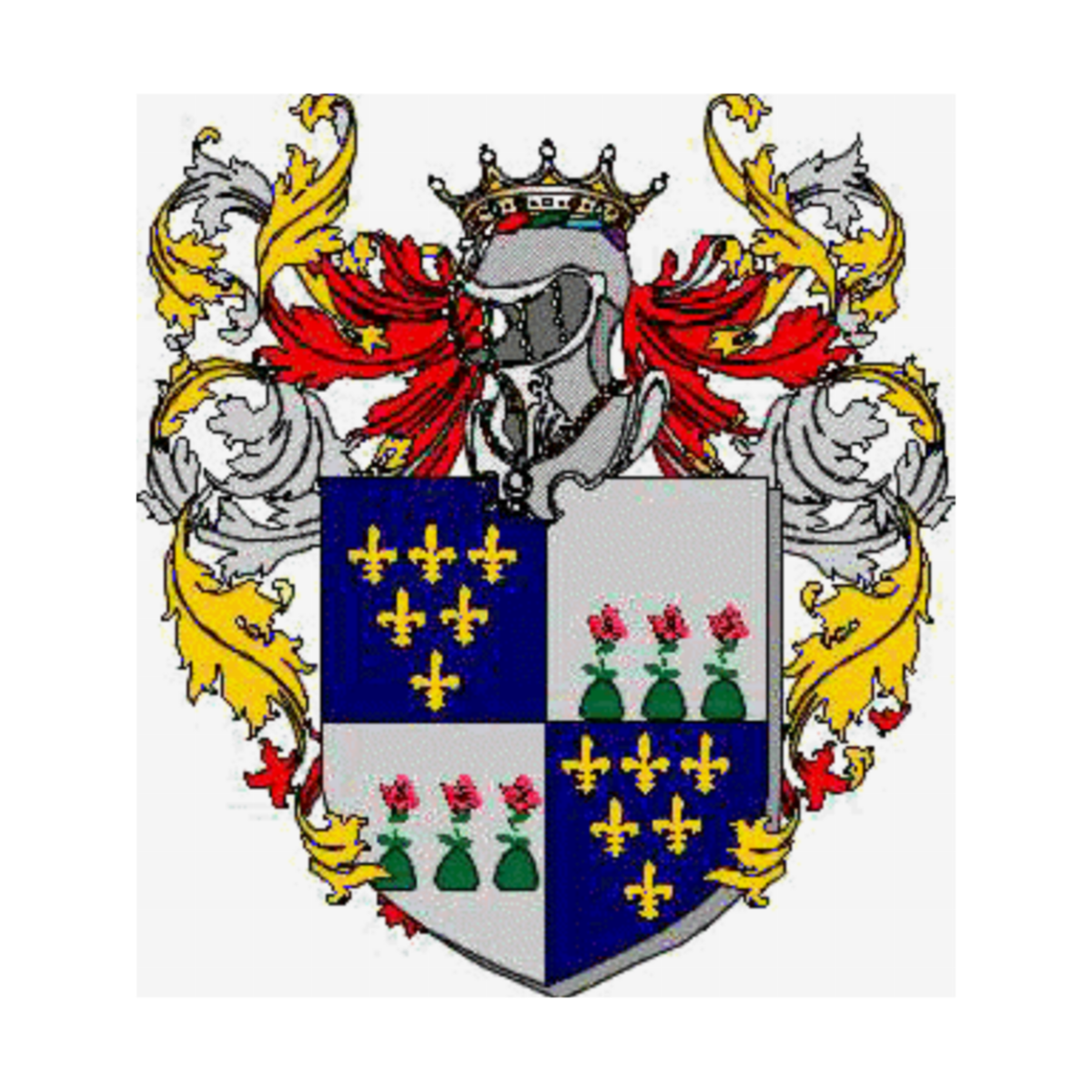 Wappen der FamilieFloridi di Prata