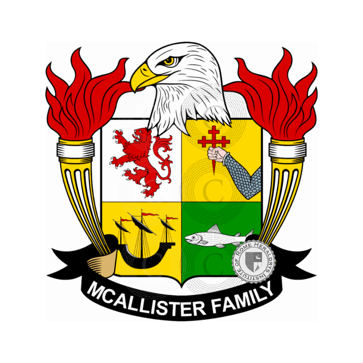 Coat of arms of familyMcAllister