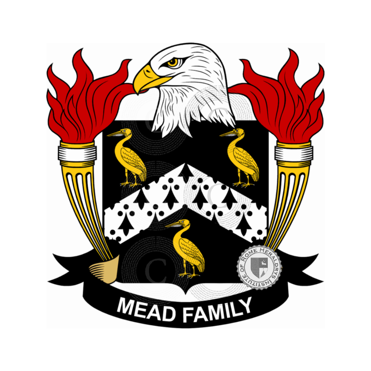 Escudo de la familiaMead