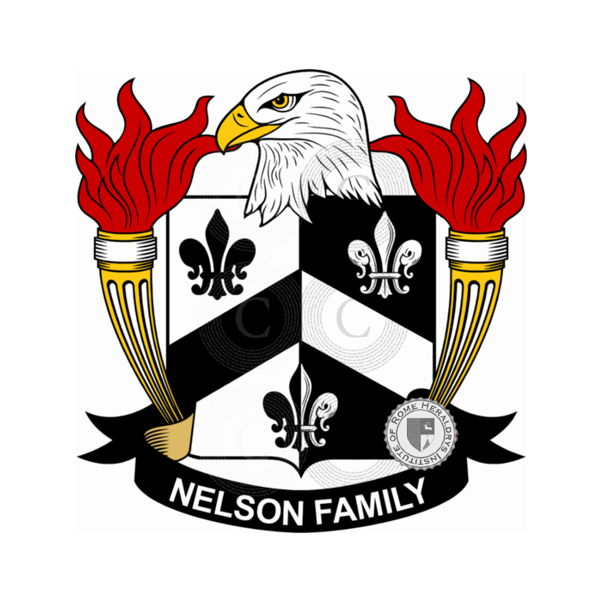 Escudo de la familiaNelson