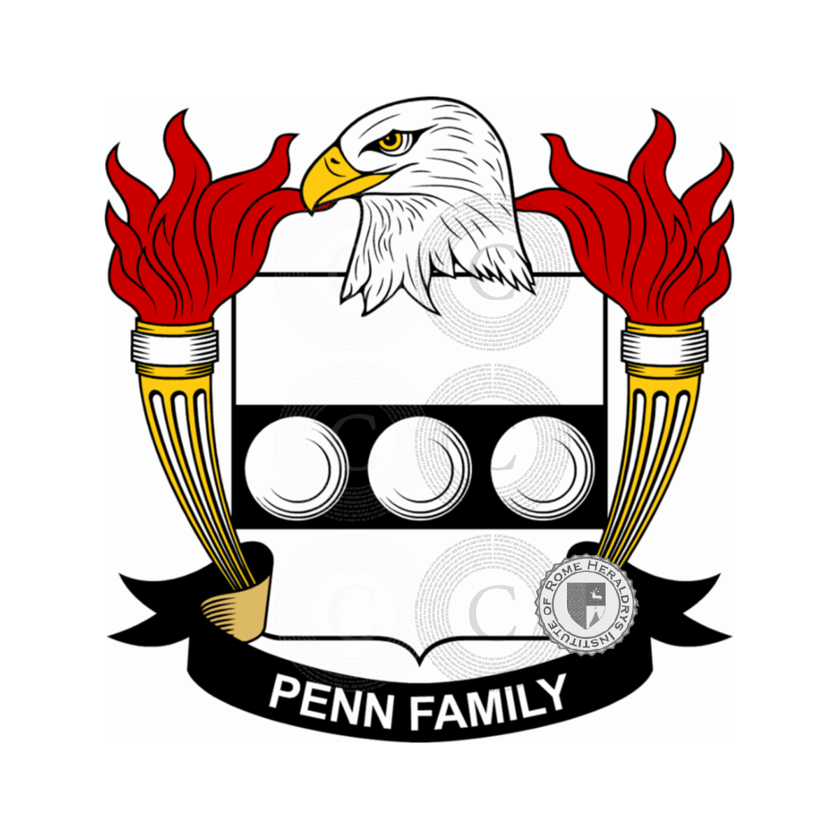 Escudo de la familiaPenn