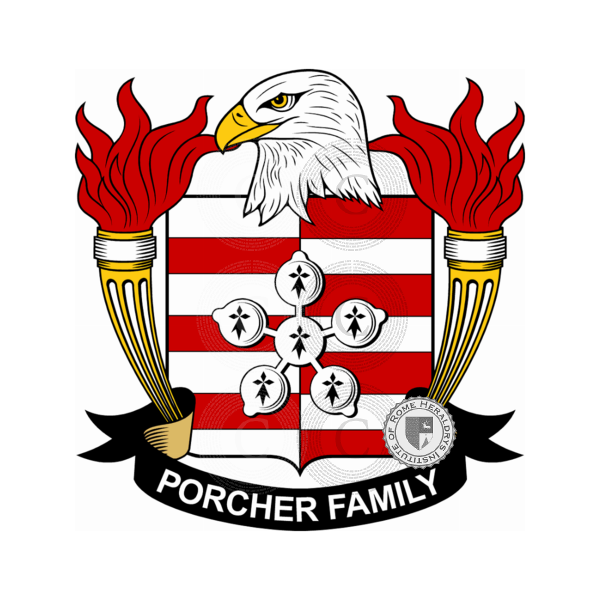 Coat of arms of familyPorcher