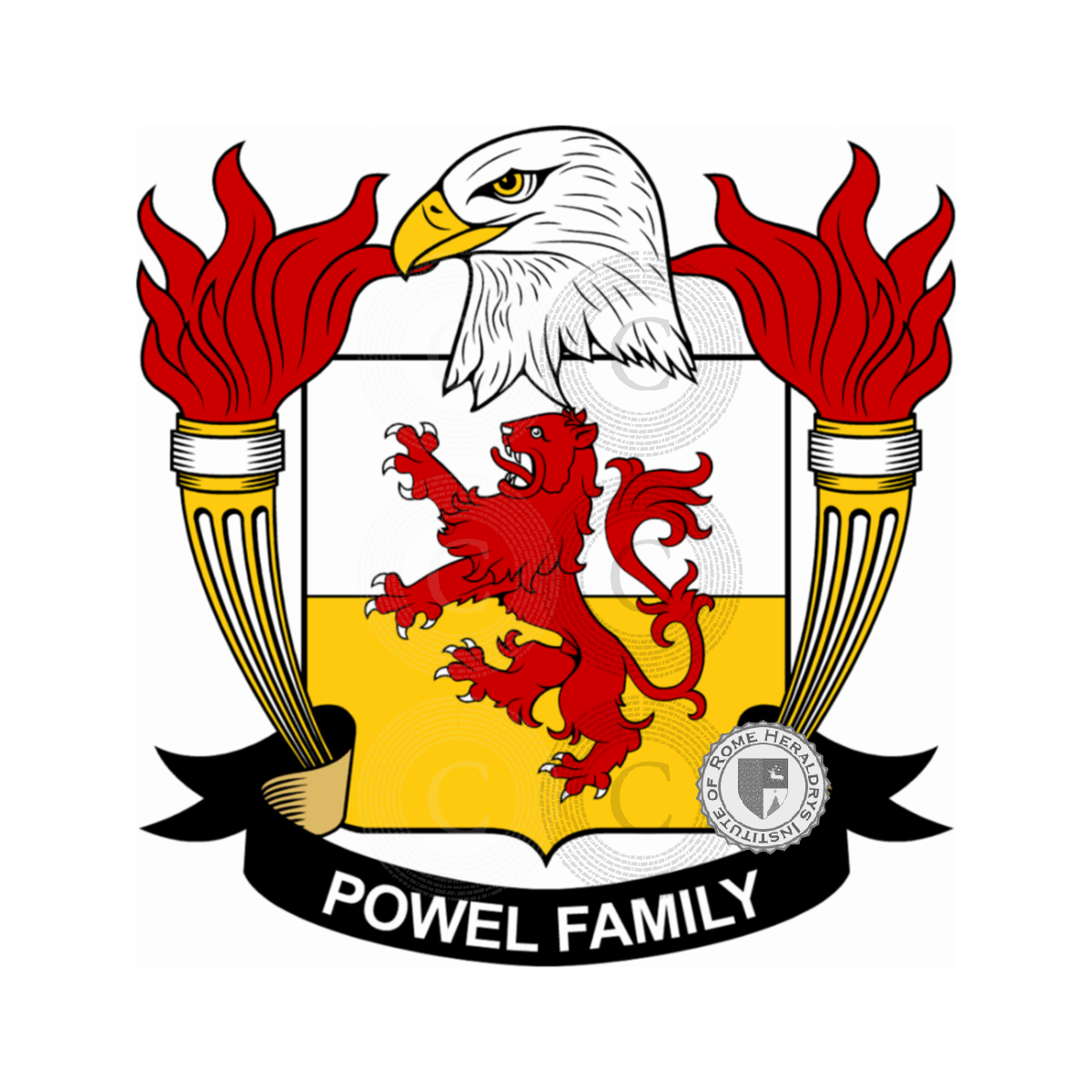 Coat of arms of familyPowel