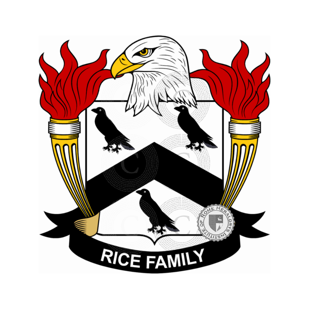 Coat of arms of familyRice