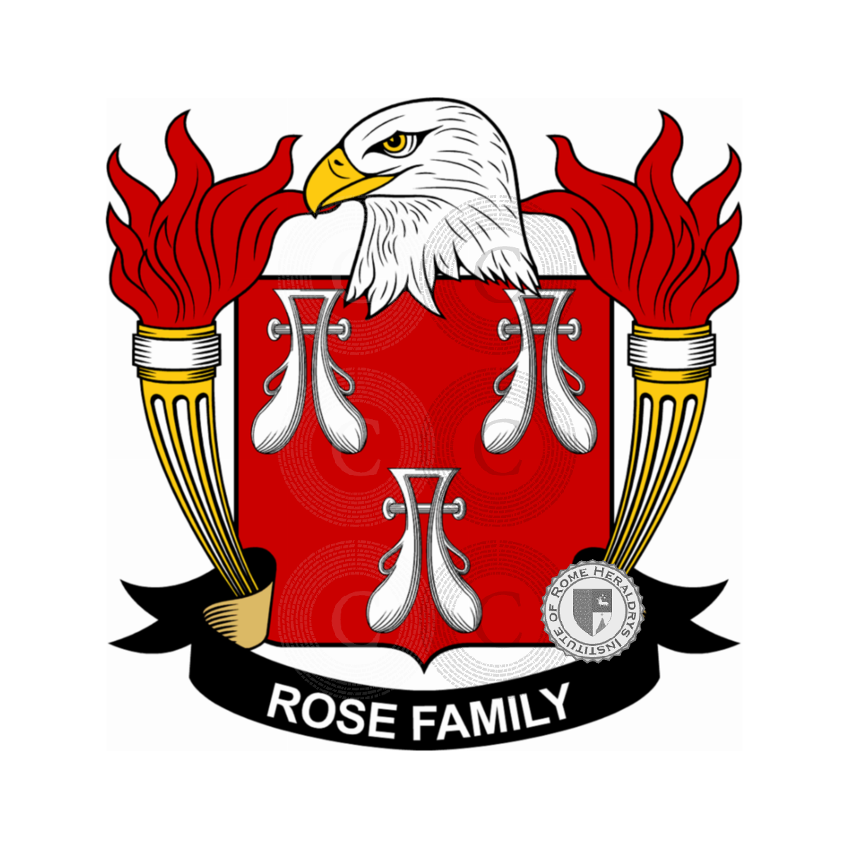 Coat of arms of familyRose