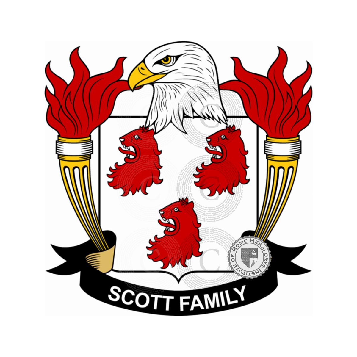 Coat of arms of familyScott