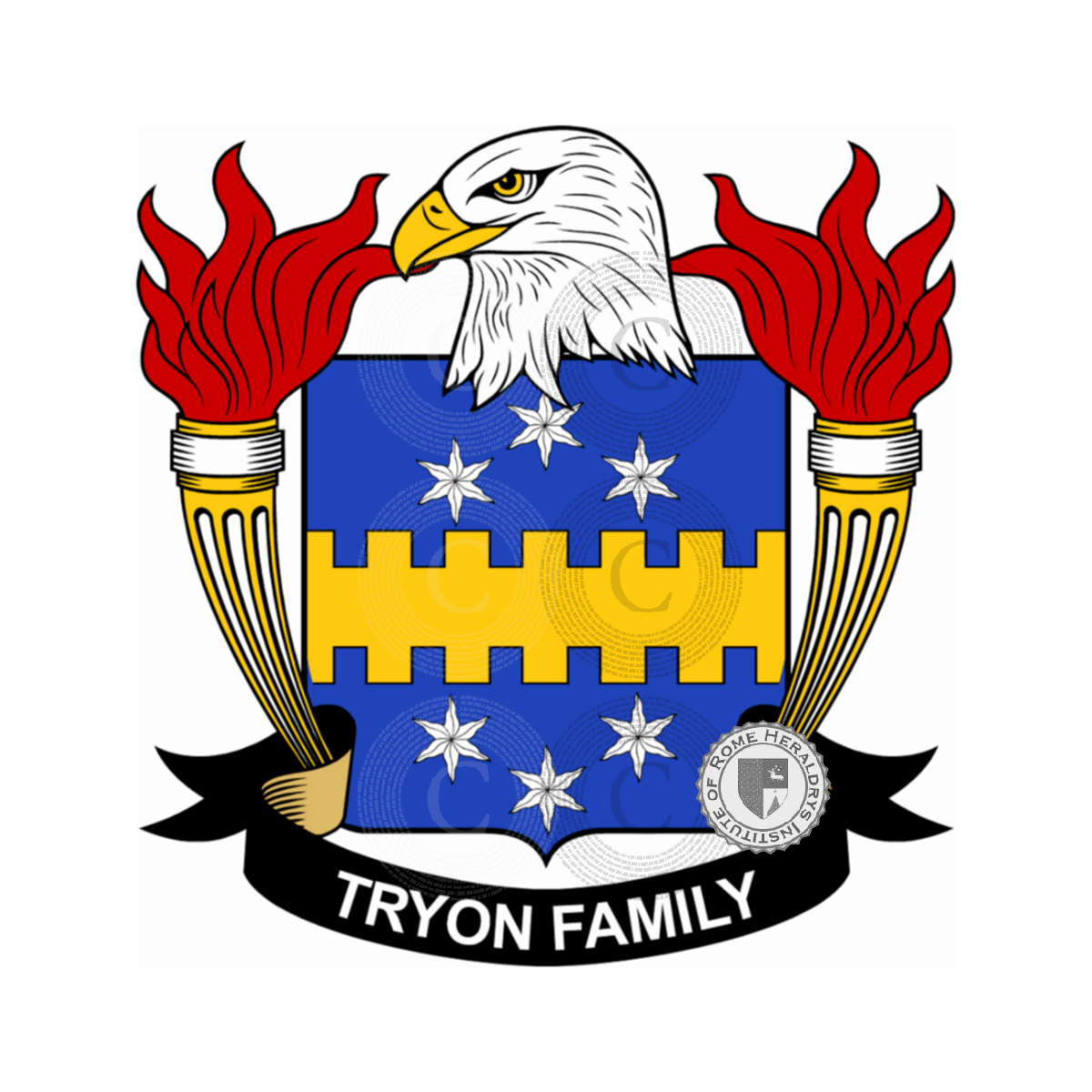 Escudo de la familiaTryon