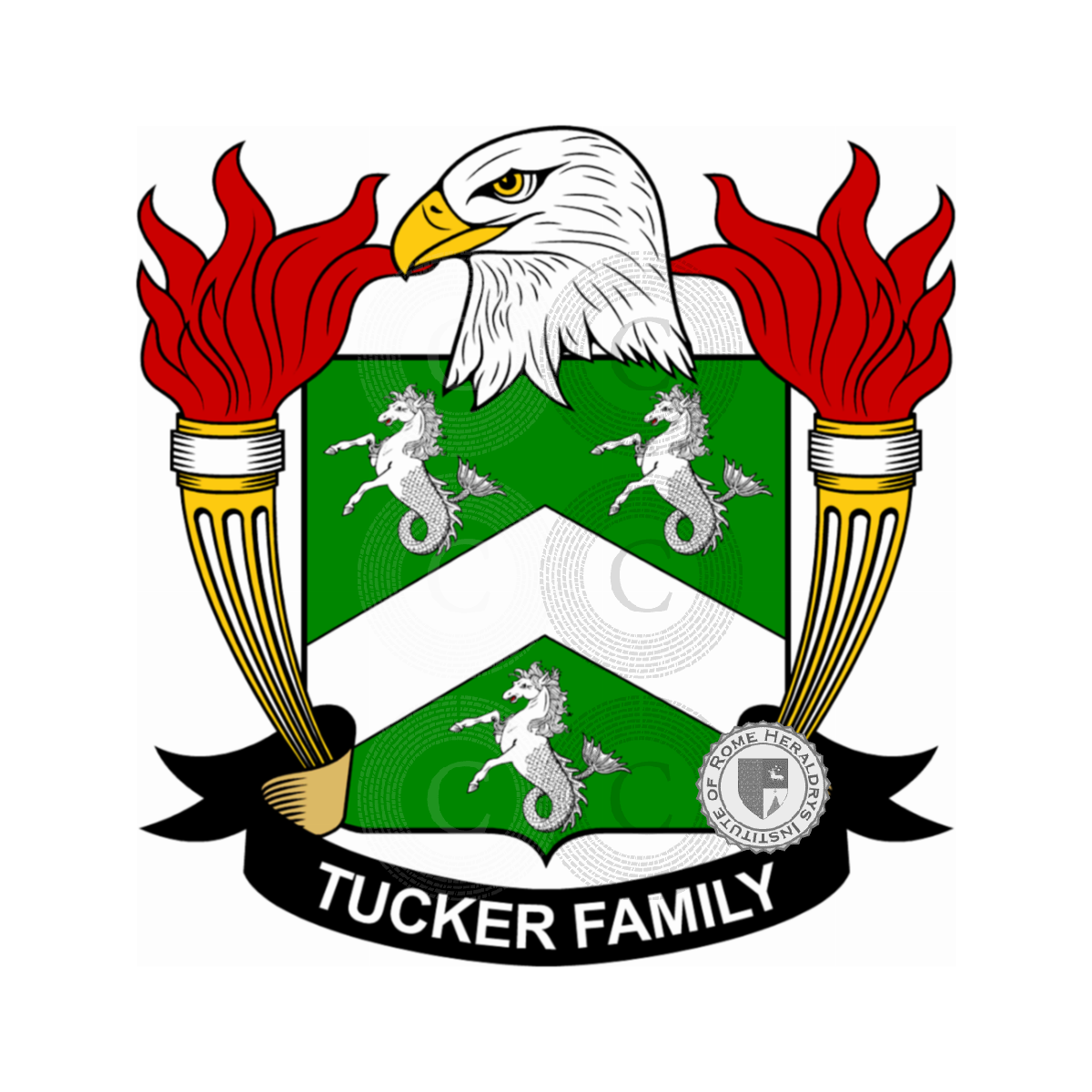 Escudo de la familiaTucker