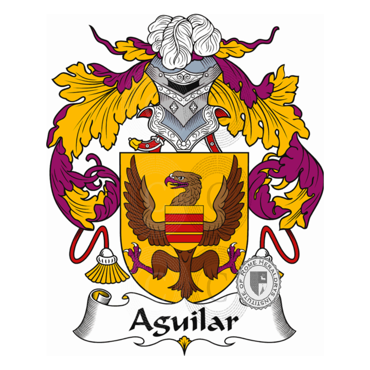 Coat of arms of familyAguilar