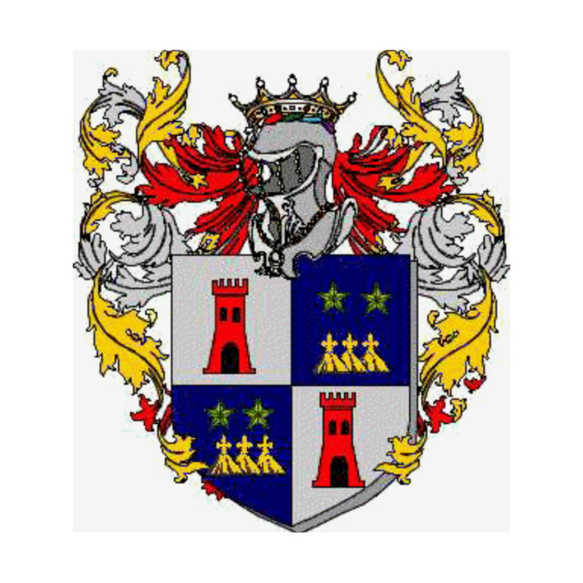 Wappen der FamilieFranchi Verney