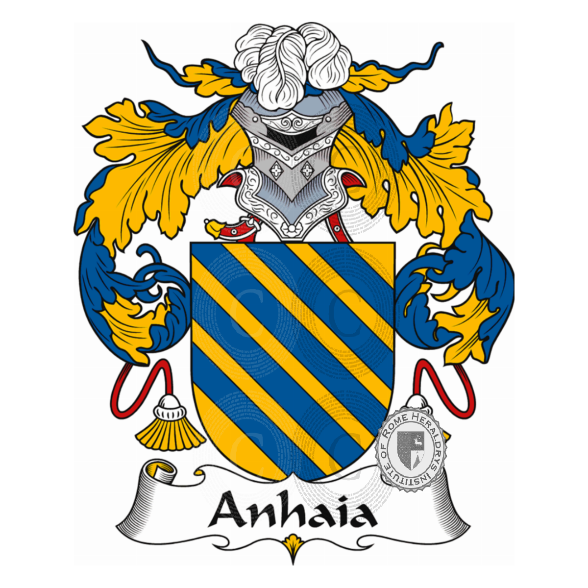 Escudo de la familiaAnhaia, Anhaias