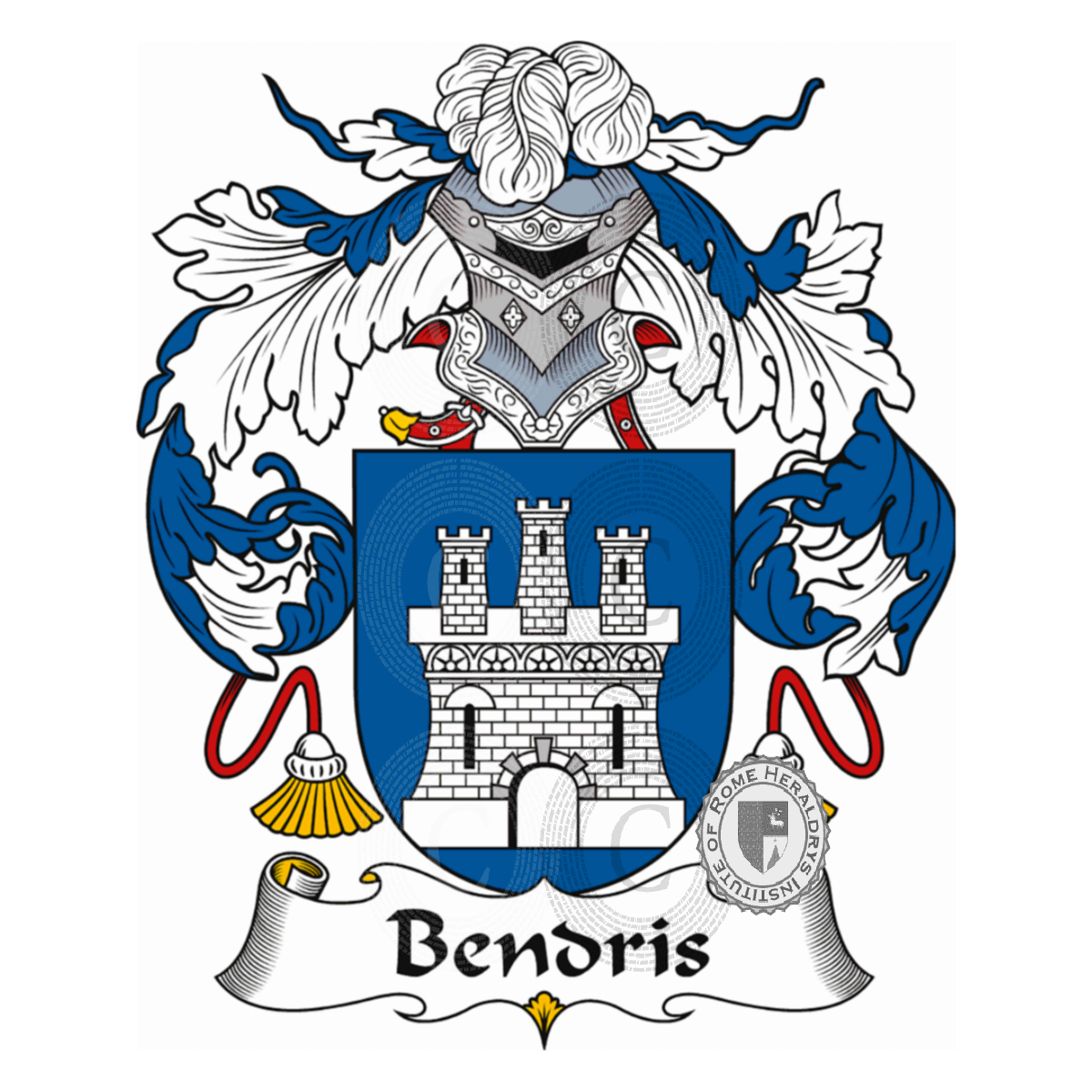 Escudo de la familiaBendris