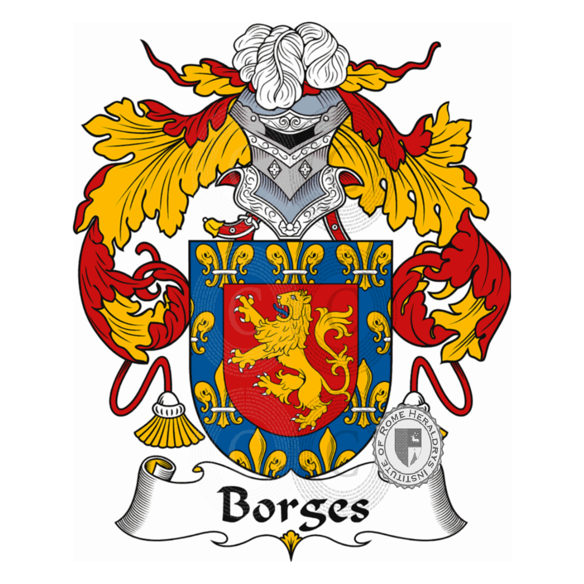 Coat of arms of familyBorges