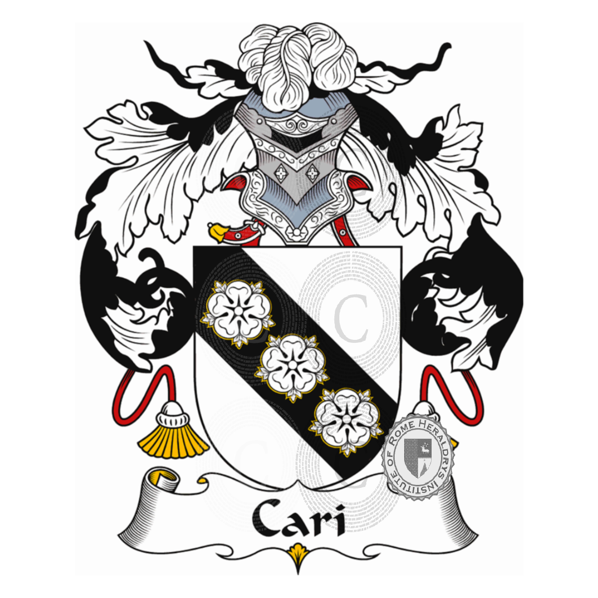 Coat of arms of familyCari