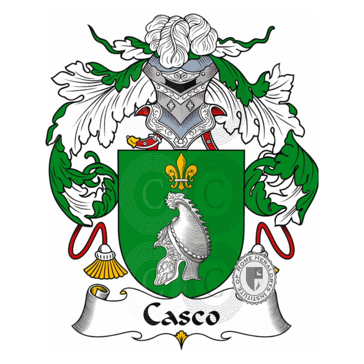 Coat of arms of familyCasco