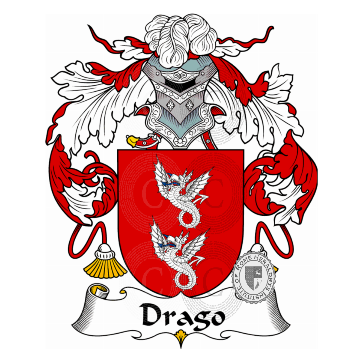 Coat of arms of familyDrago