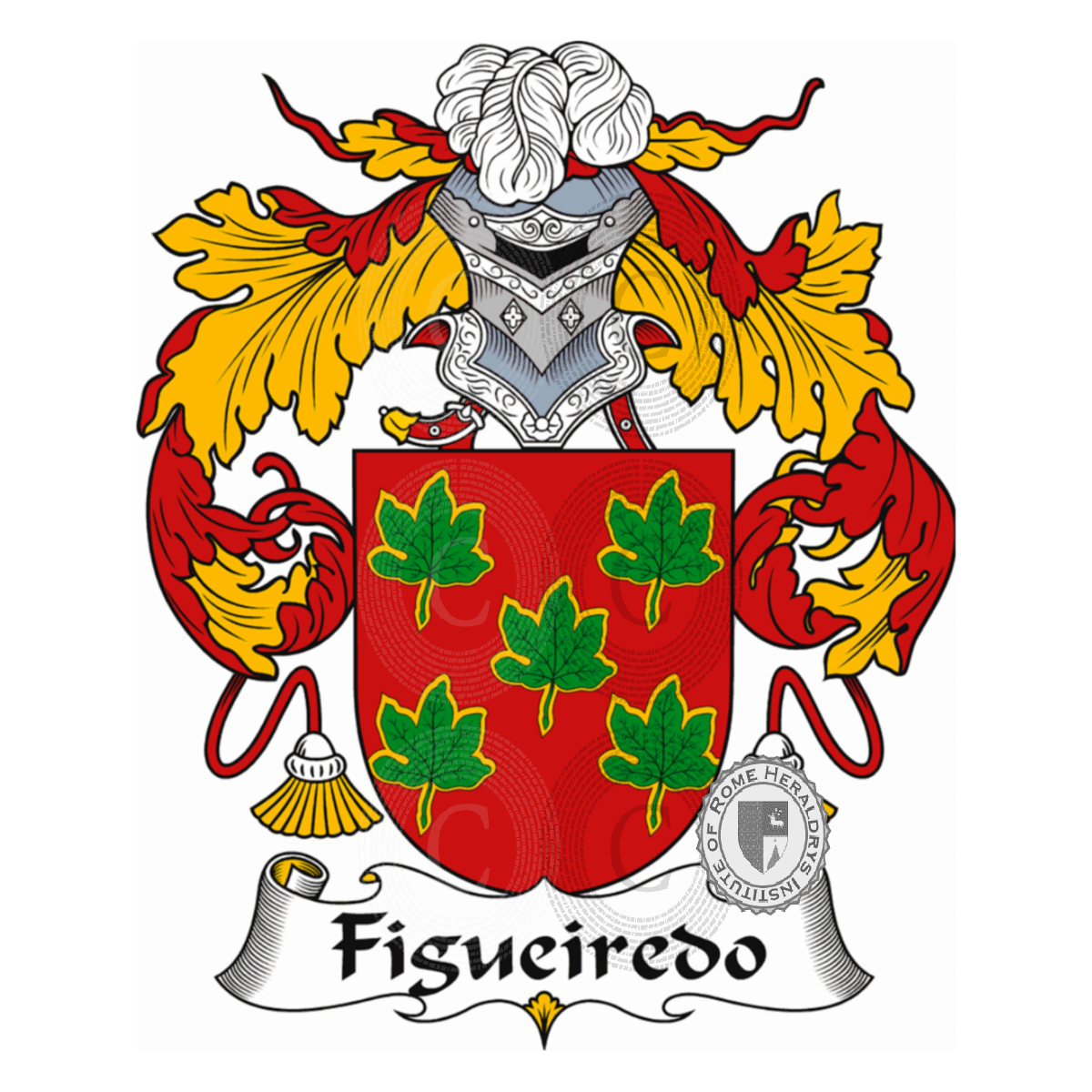 Coat of arms of familyFigueiredo