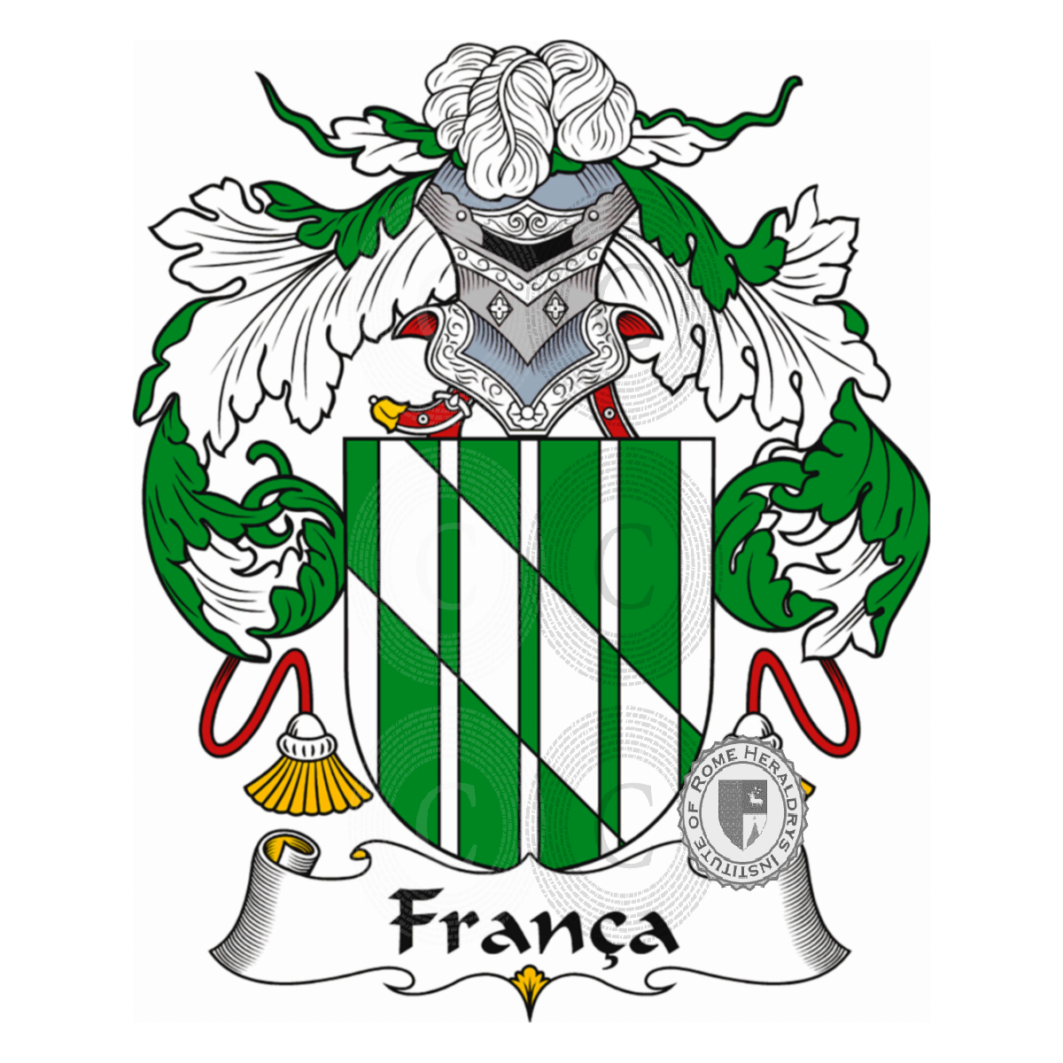 Wappen der FamilieFrança, França,França Netto,França-Netto