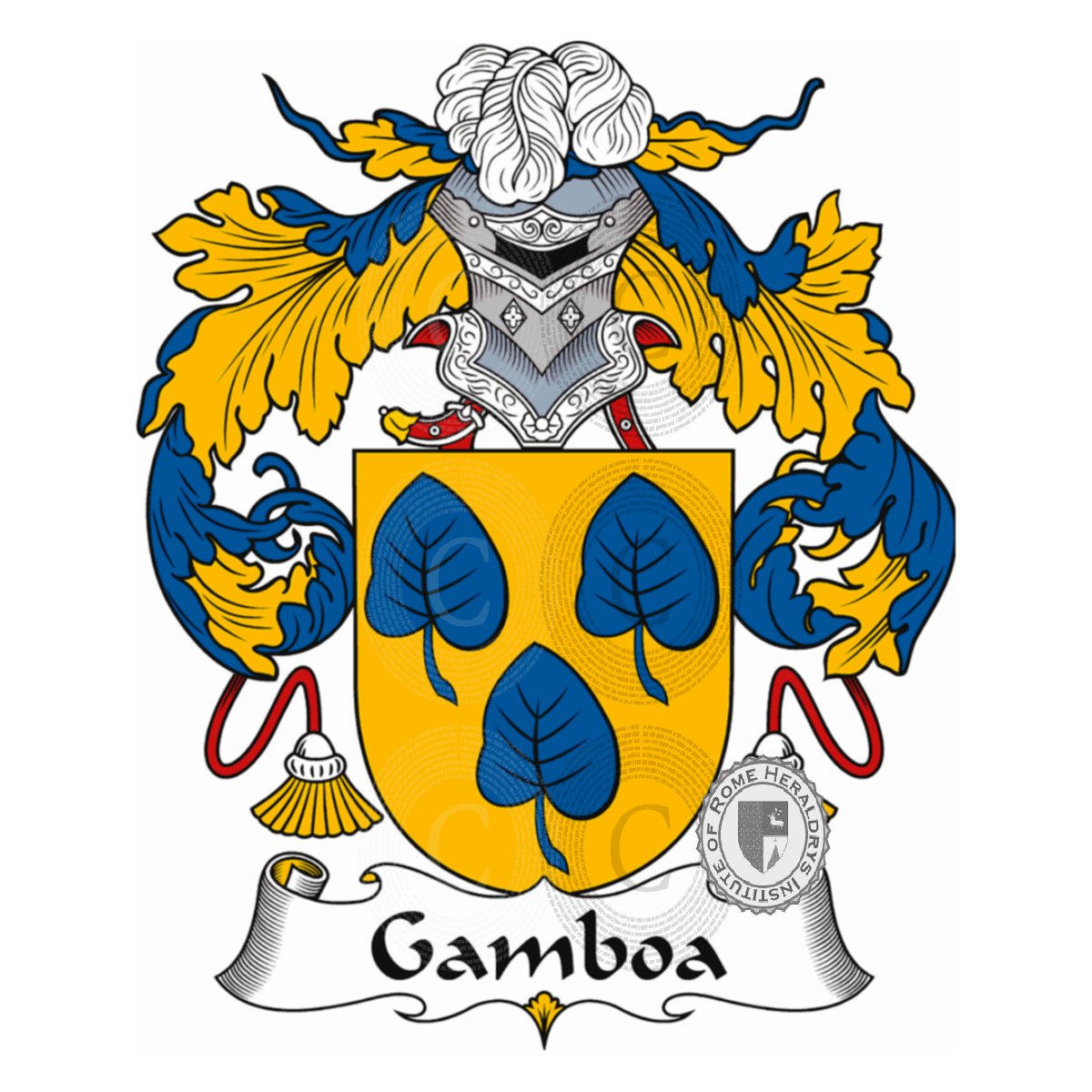 Coat of arms of familyGamboa