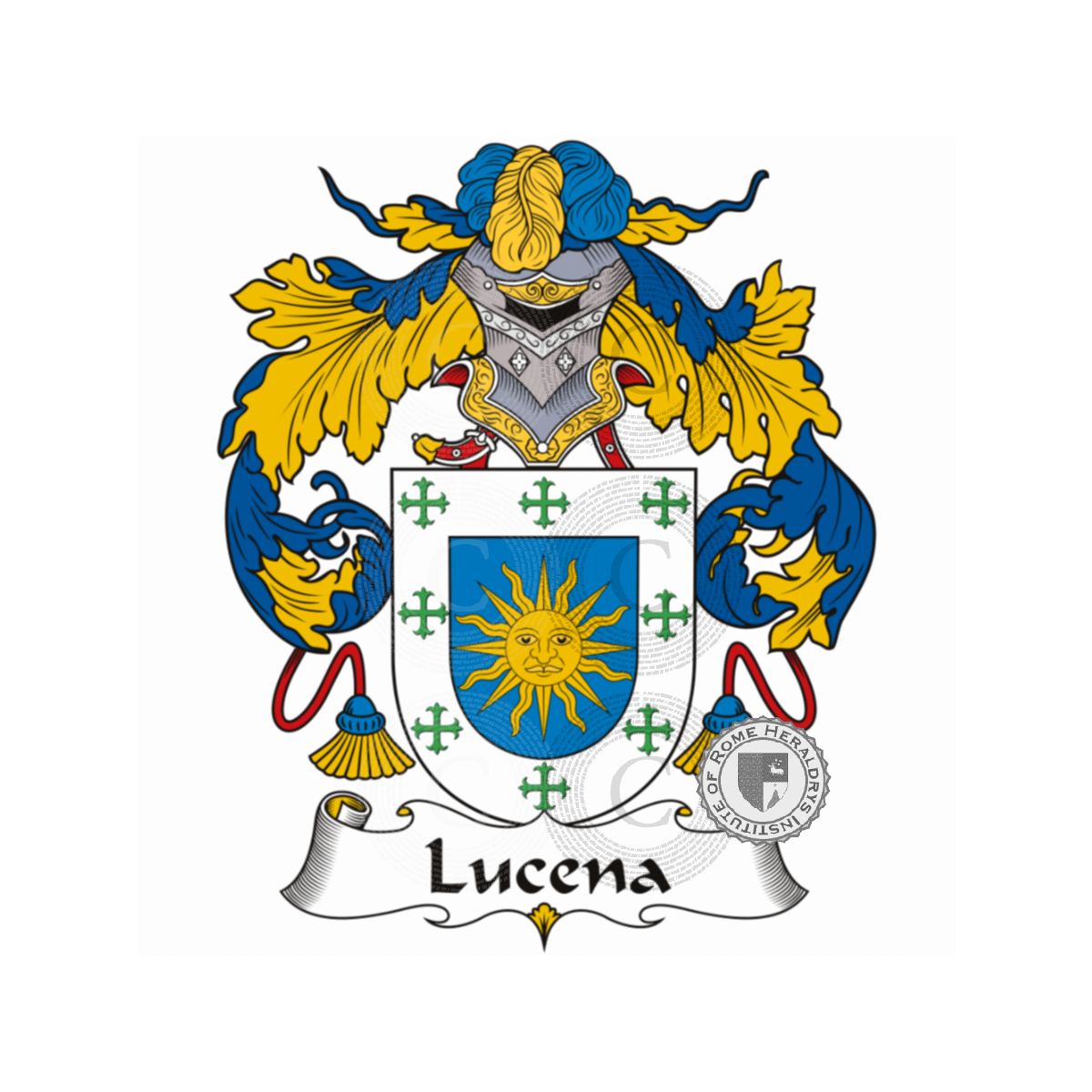 Coat of arms of familyLucena