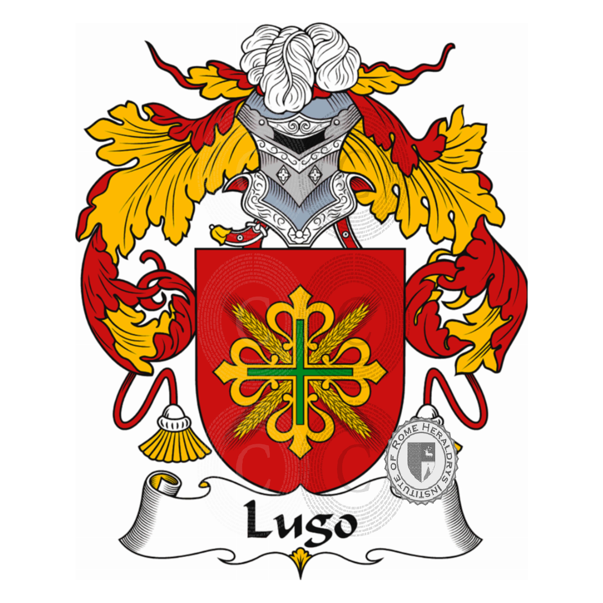 Coat of arms of familyLugo