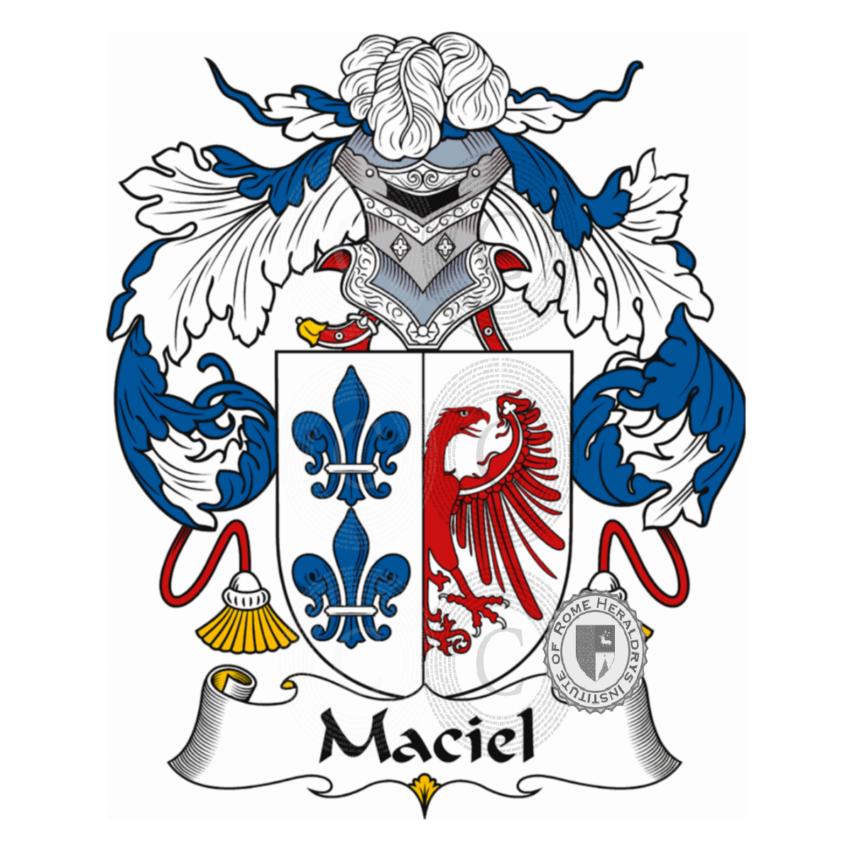 Coat of arms of familyMaciel