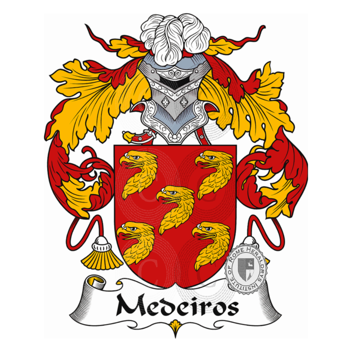 Coat of arms of familyMedeiros