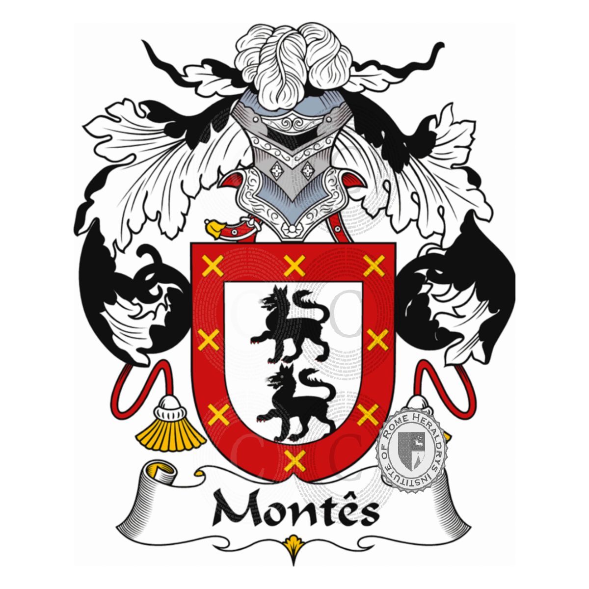 Coat of arms of familyMontês