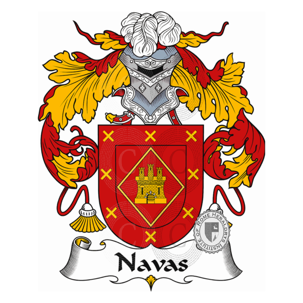 Coat of arms of familyNavas