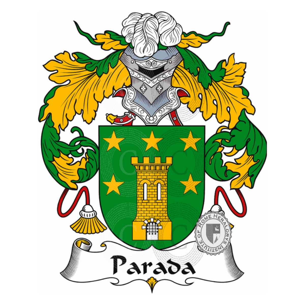 Coat of arms of familyParada