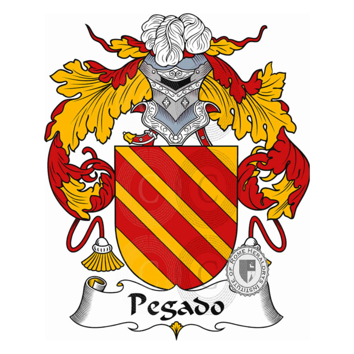 Coat of arms of familyPegado
