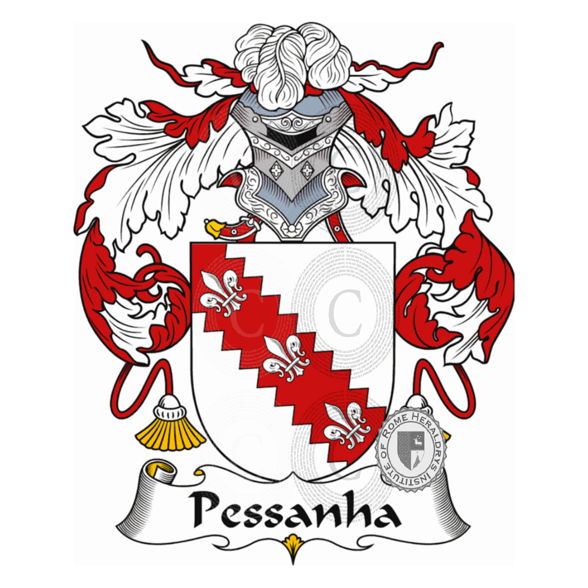 Coat of arms of familyPessanha
