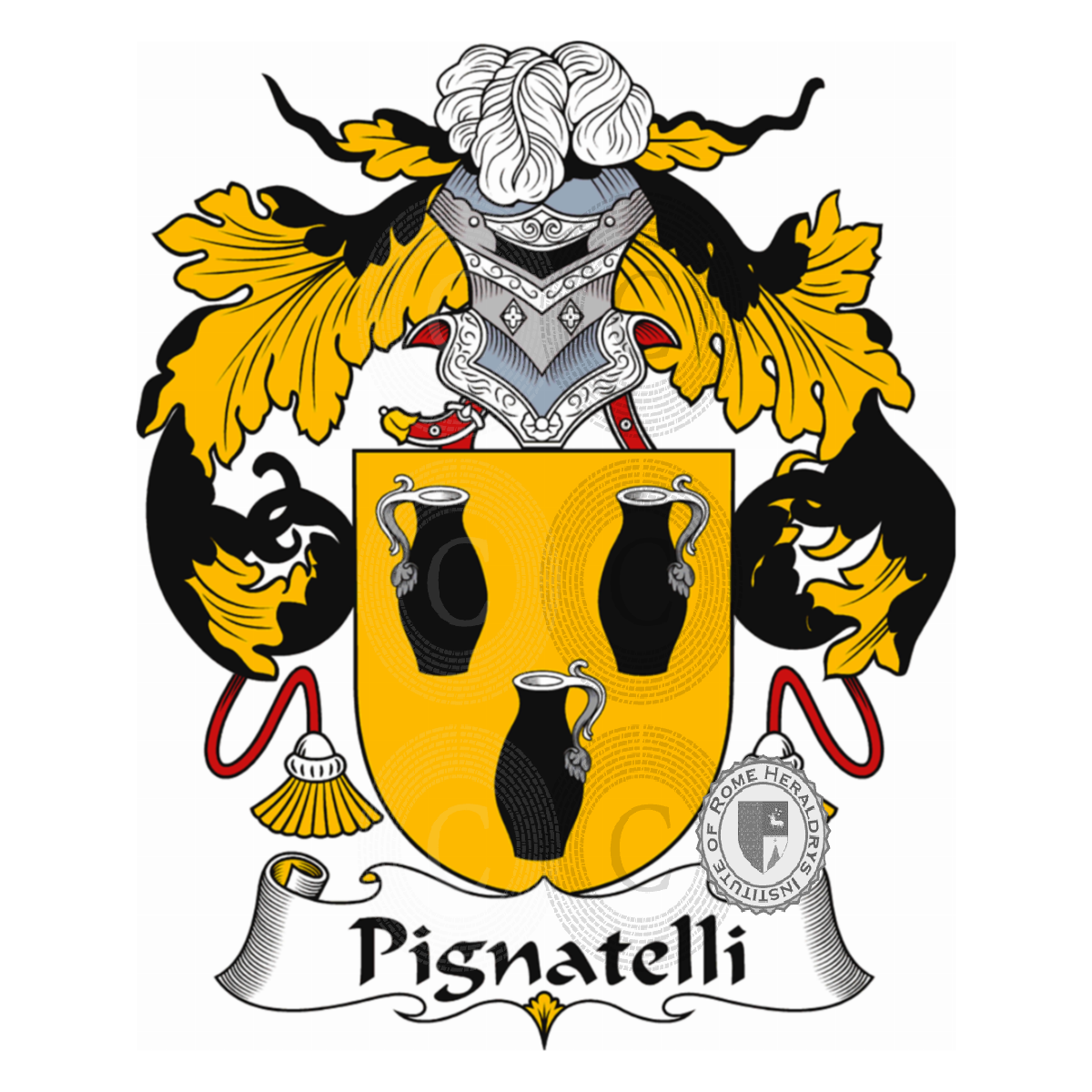 Coat of arms of familyPignatelli